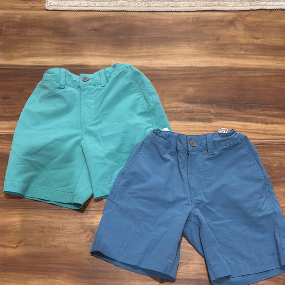 Southern Tide Blue and Teal Kids' Shorts Set